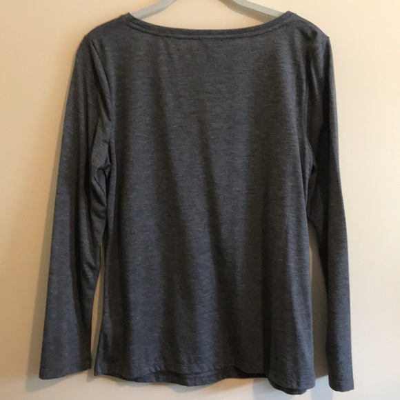 NWOT Talbots Ruffle T-shirt - Picture 2 of 5